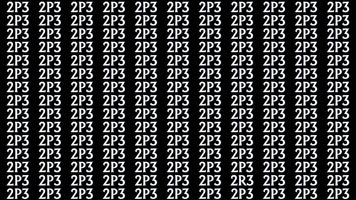 Hidden Number 2R3