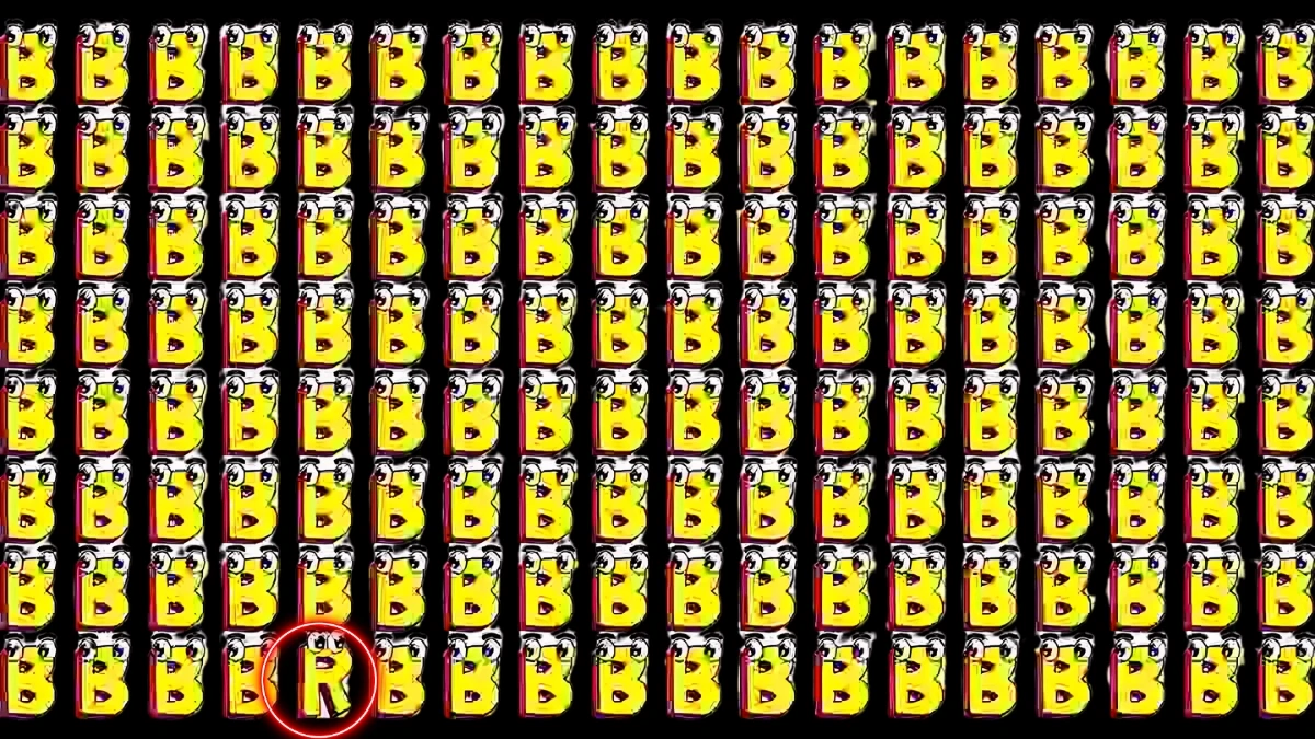 Hidden Letter R