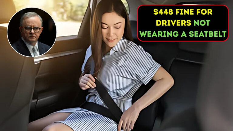 Drivers Not Wearing a Seatbelt