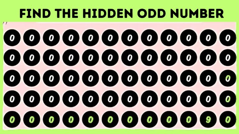 Hidden Odd Number