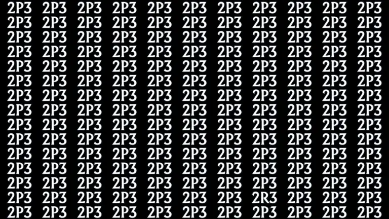 Hidden Number 2R3
